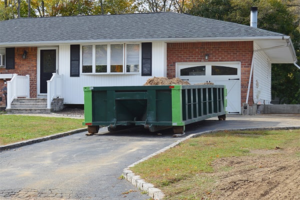 it depends on the location and local regulations, but some areas may require a permit for having residential dumpsters on your property